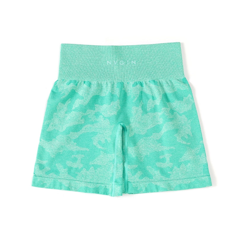 Shorts sem costura camuflado - WR MACIEL