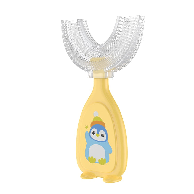 Escova de dentes infantil - em formato de U - WR MACIEL